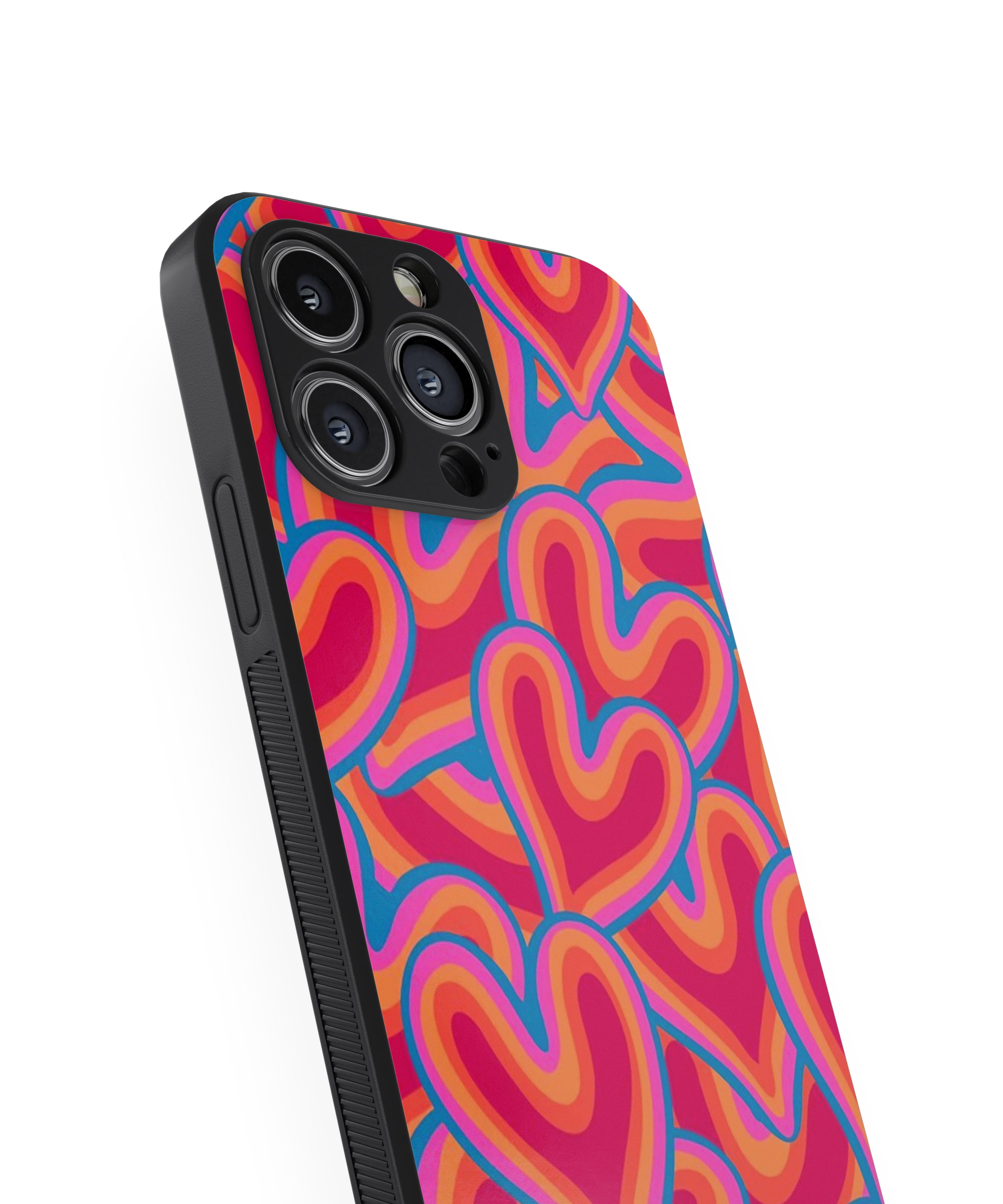 Red Heart Hybrid Metal TPU Case