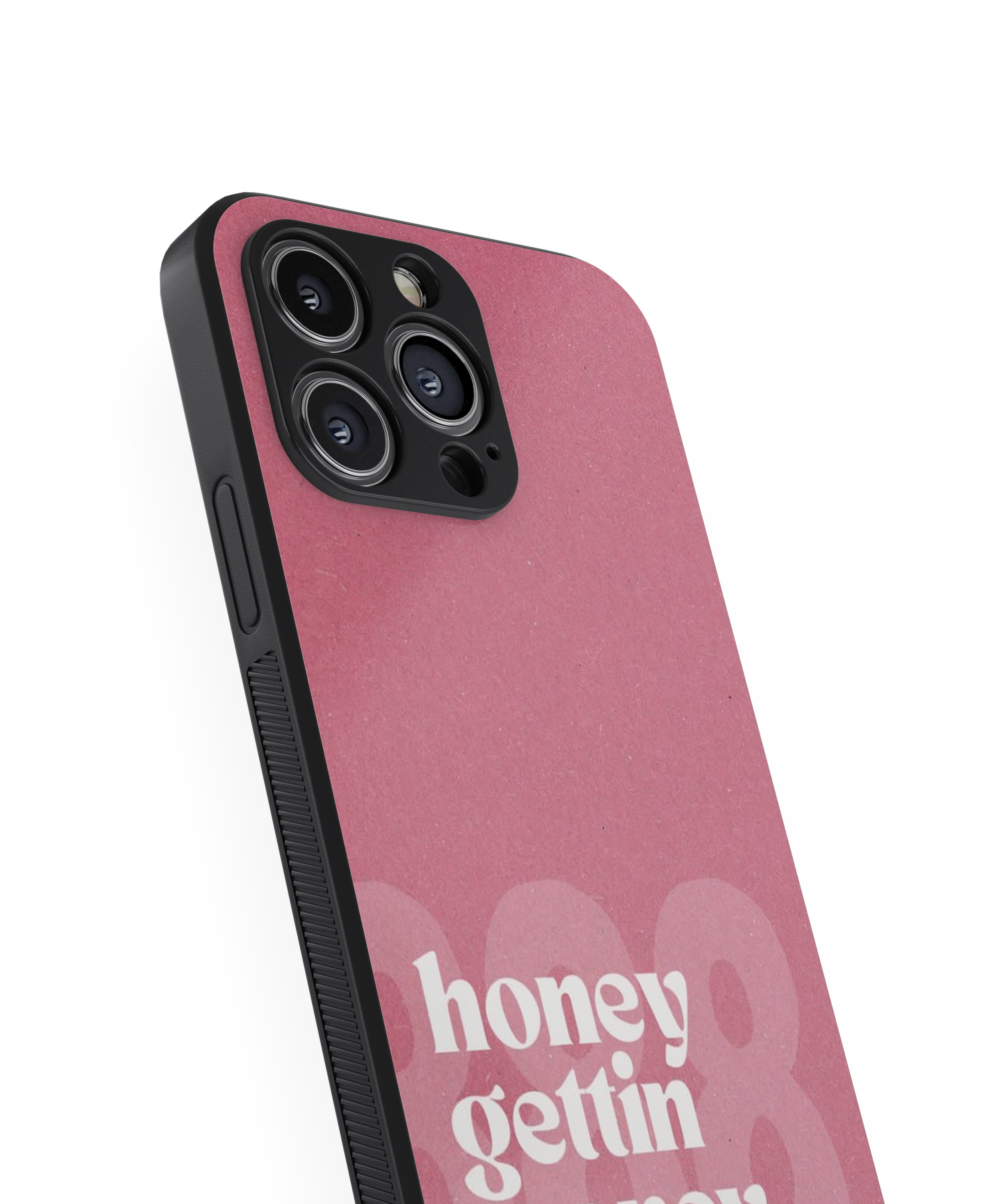 honey gettin money Hybrid Metal TPU Case