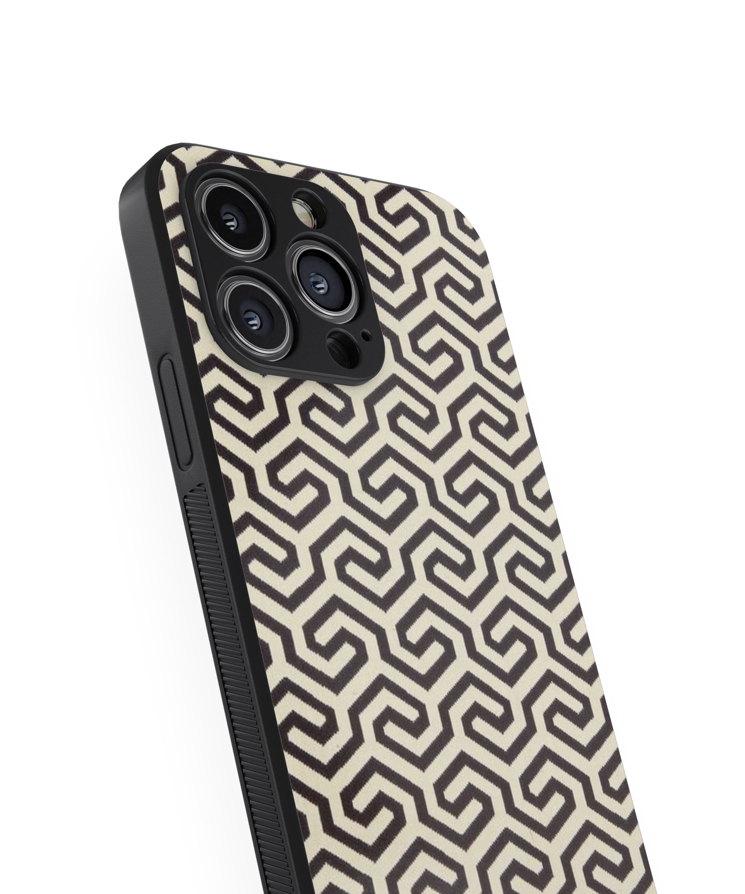 Pattern Hybrid Metal TPU Case