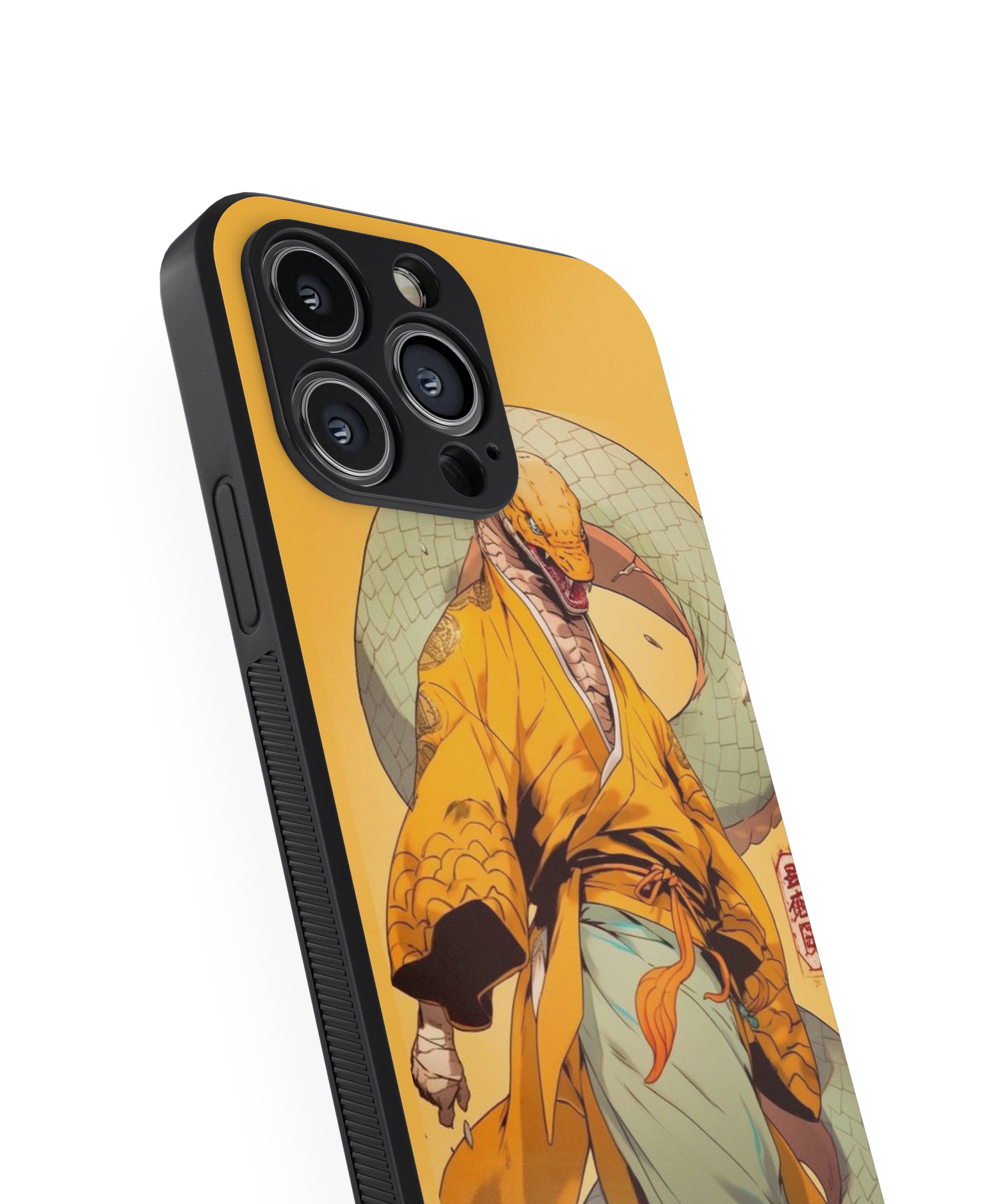 Snake Dragon Hybrid Metal TPU Case