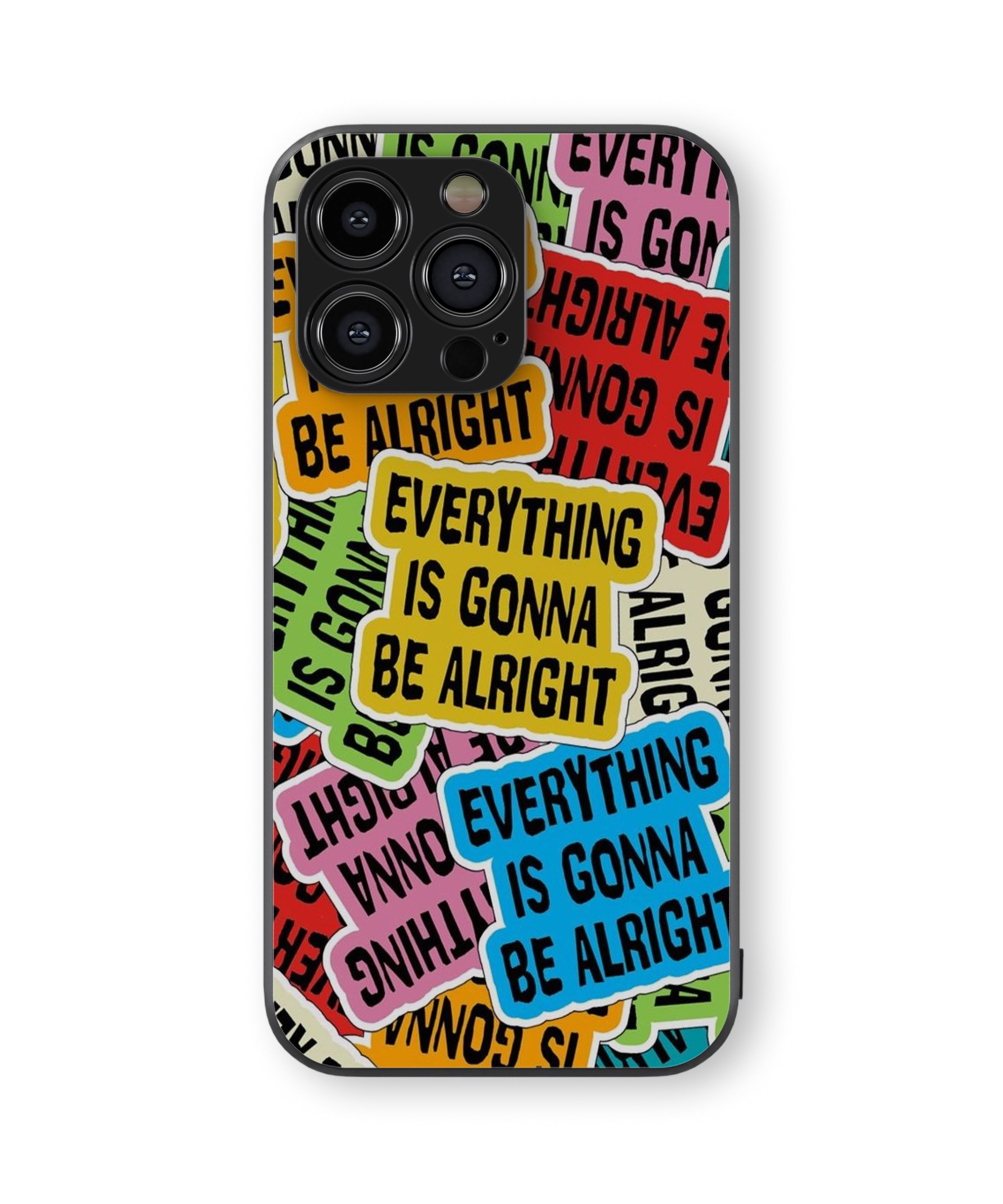 EVERYTHING IS GONNA BE ALRIGHT Hybrid Metal TPU Case