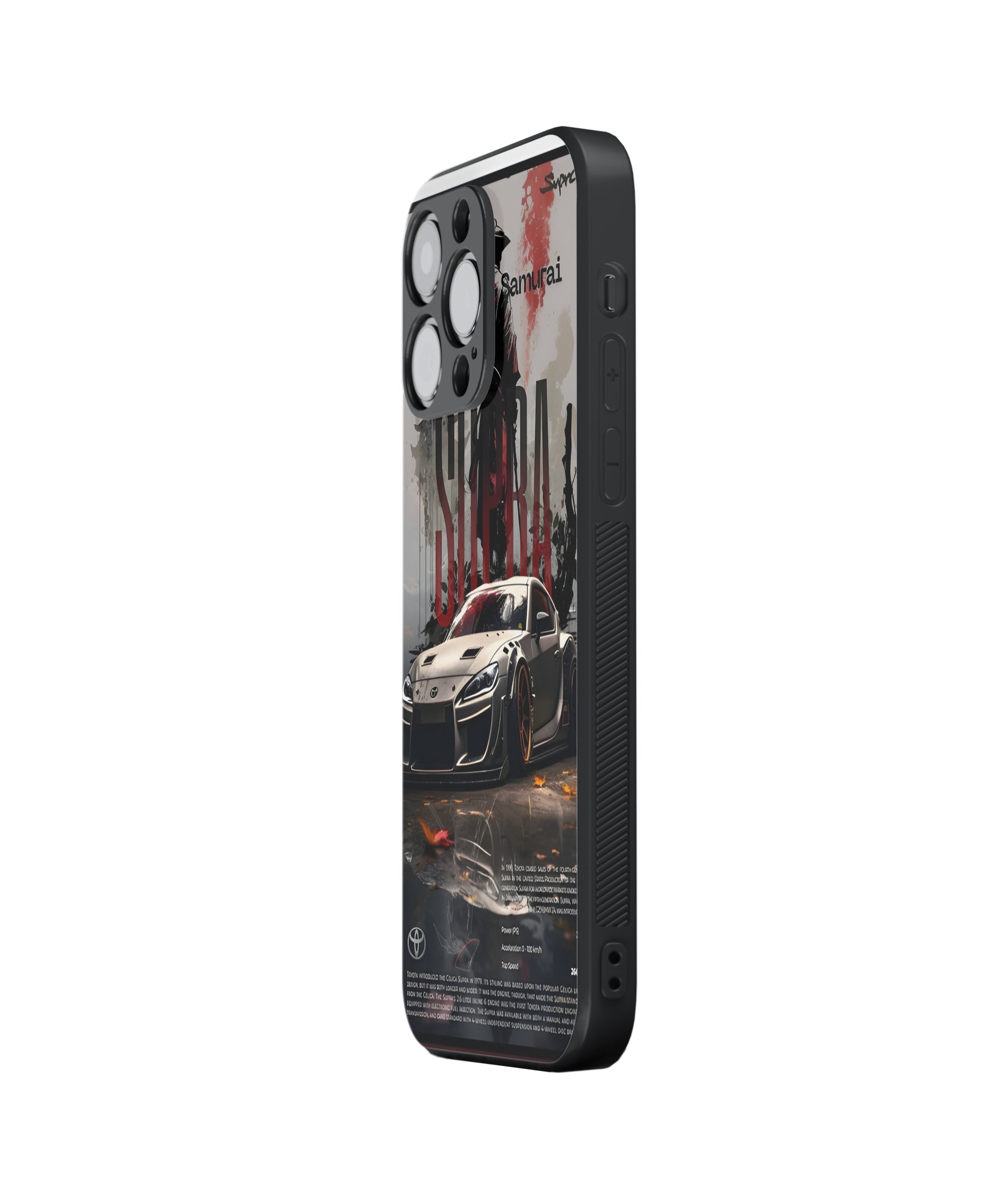 Samurai Supra Hybrid Metal TPU Case