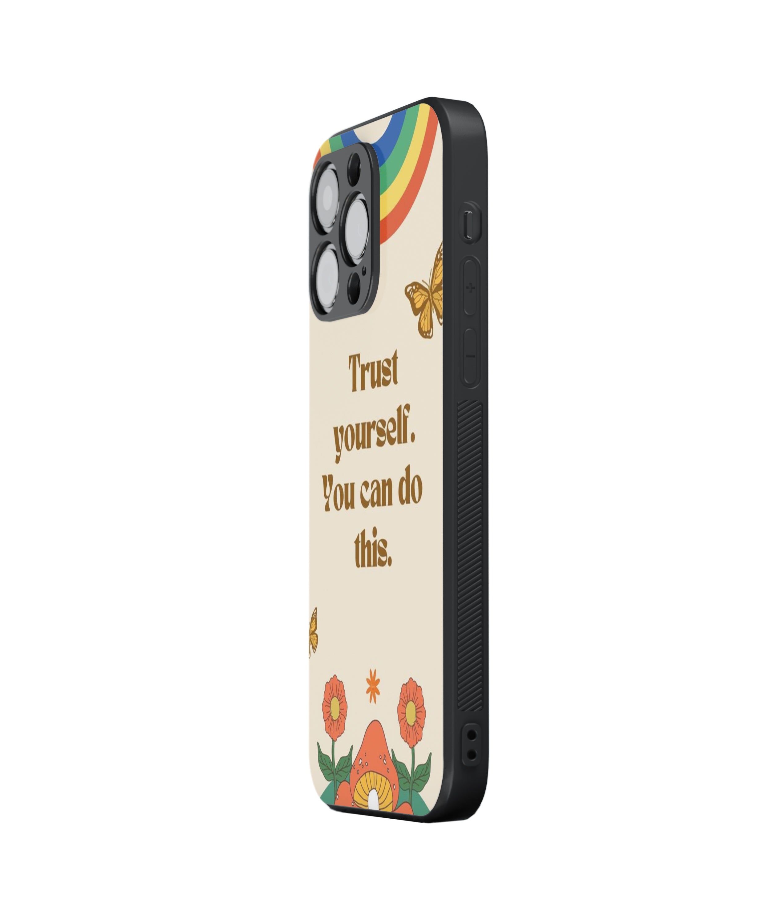 Trust yourself. You can do this Hybrid Metal TPU Case