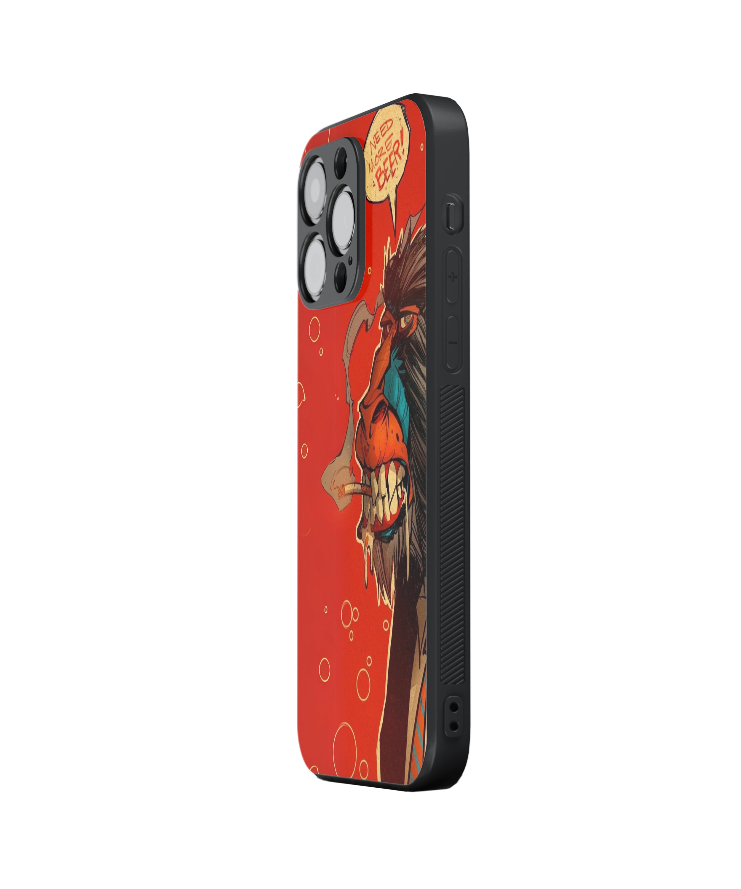 Need More Beer Hybrid Metal TPU Case