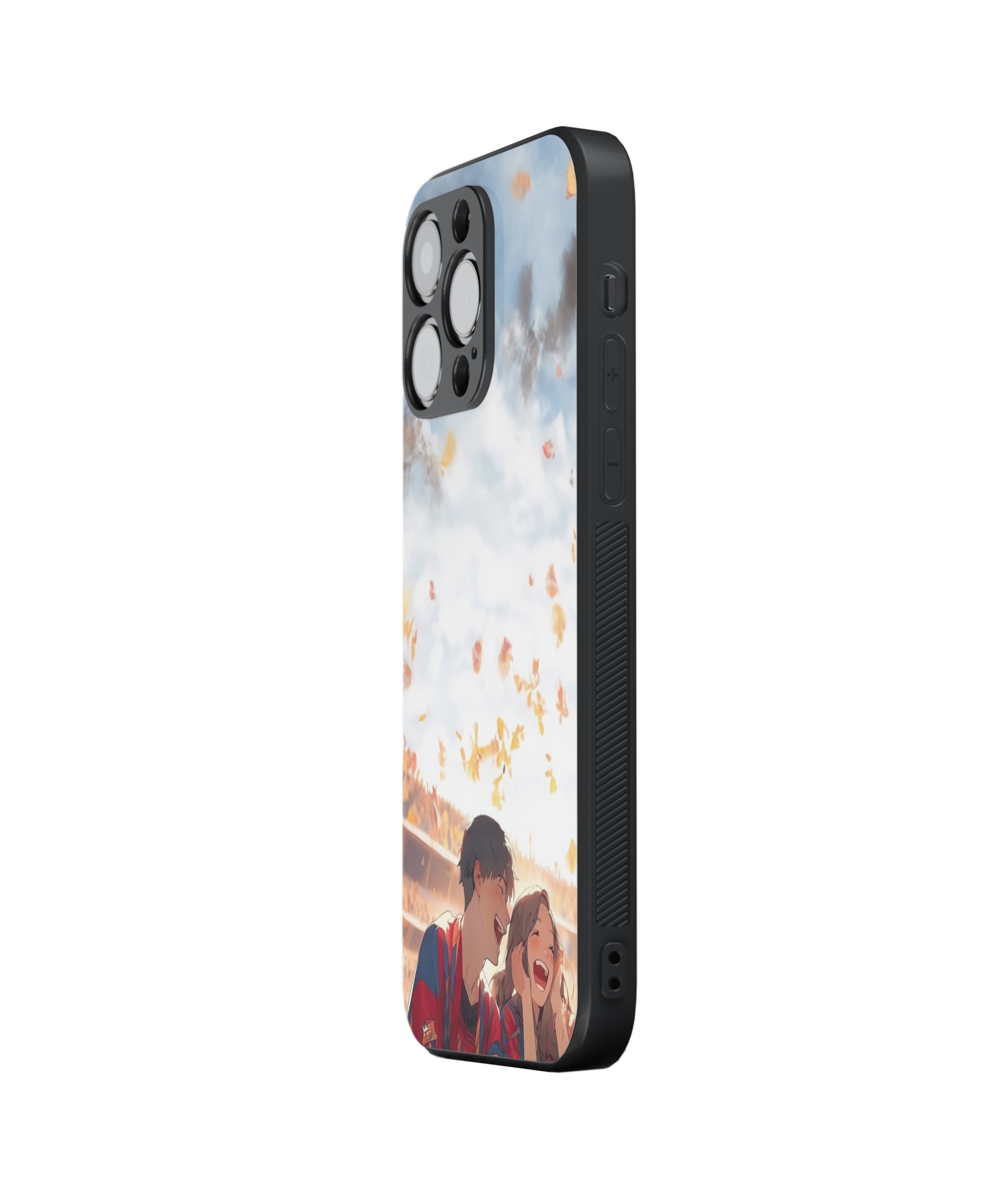 Football Lovebird Hybrid Metal TPU Case