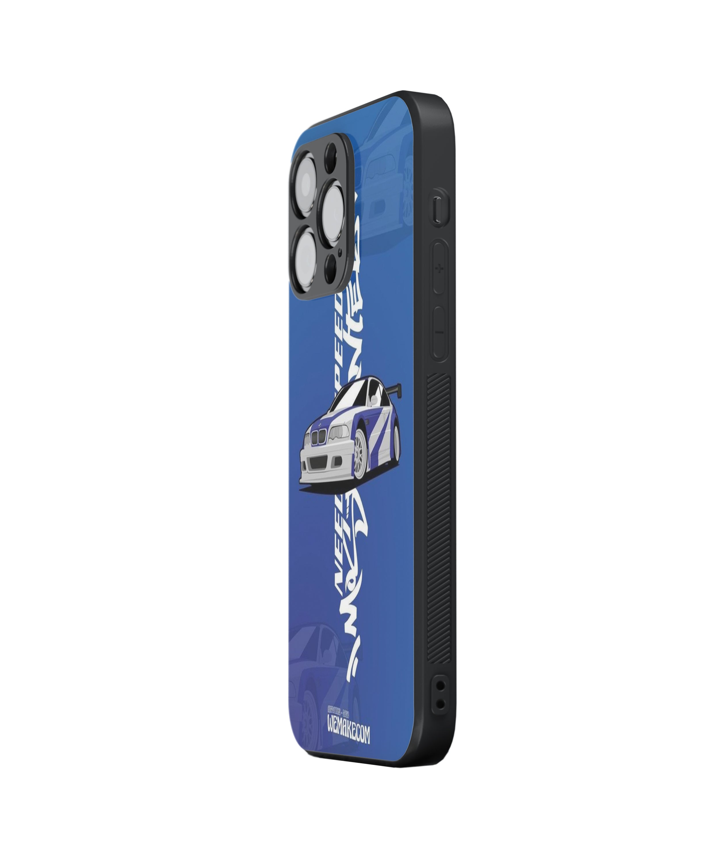 WEMAKECOM Hybrid Metal TPU Case