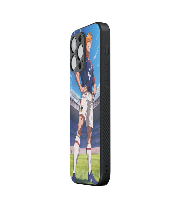 4 Number Hybrid Metal TPU Case