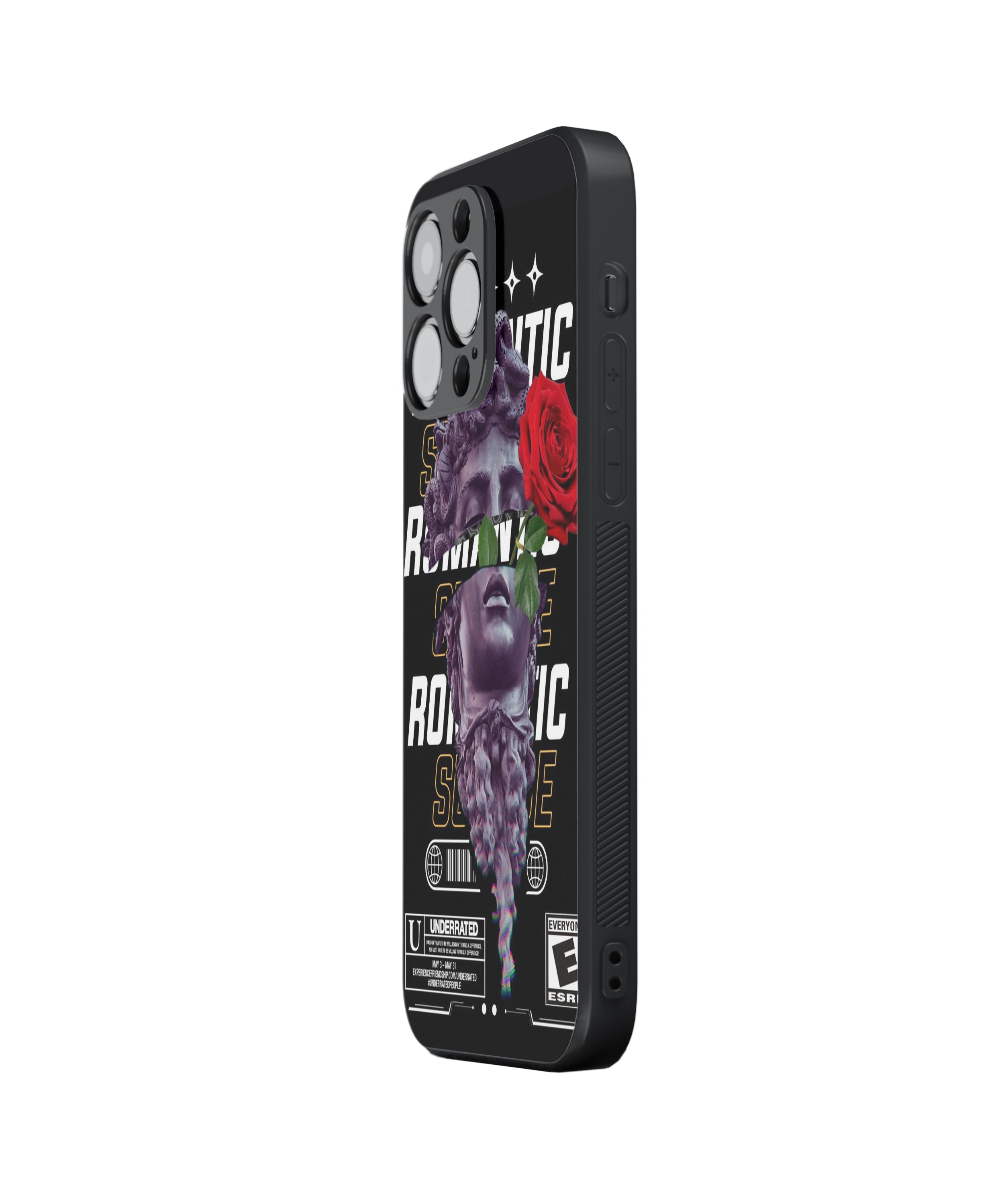 Romantic Hybrid Metal TPU Case