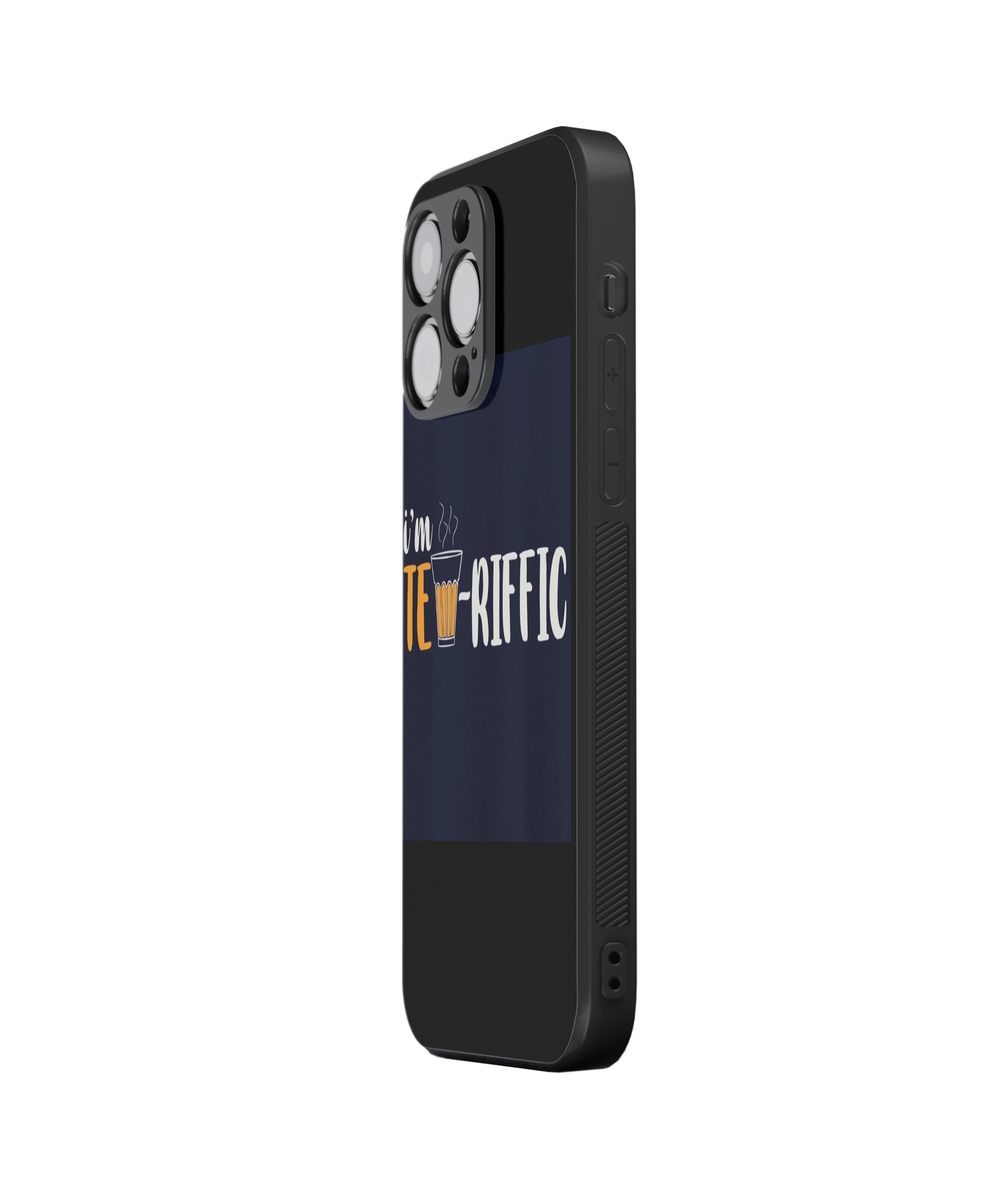 I am TEA-RIFFIC Hybrid Metal TPU Case