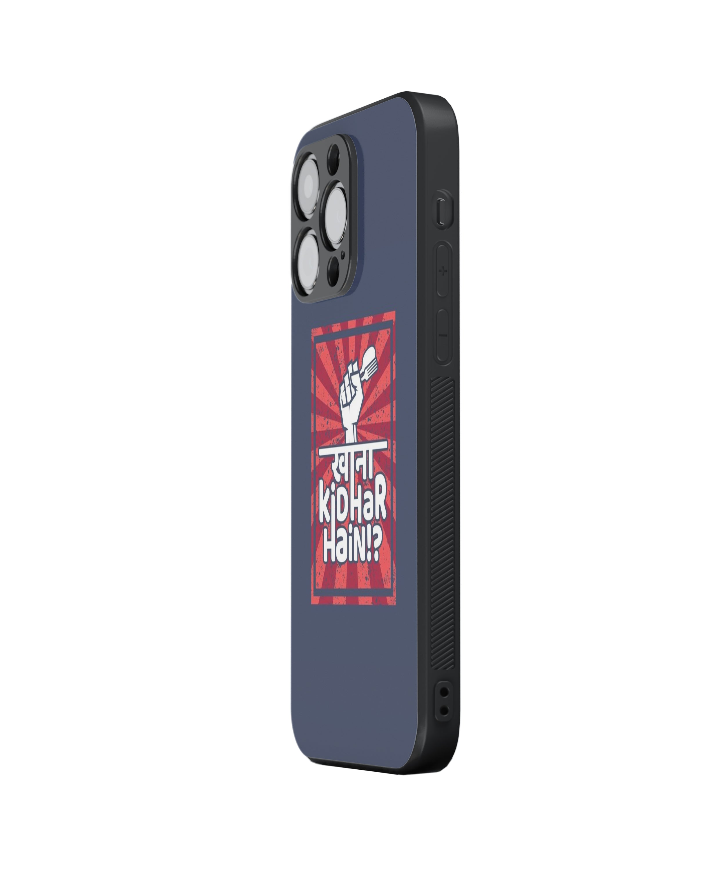 Khana Kidhar Hai Hybrid Metal TPU Case