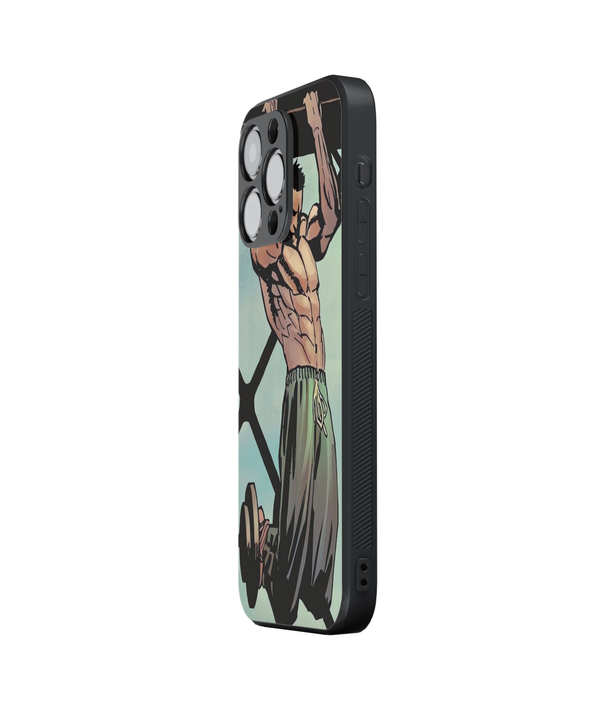 Bodybuilding Boy Hybrid Metal TPU Case