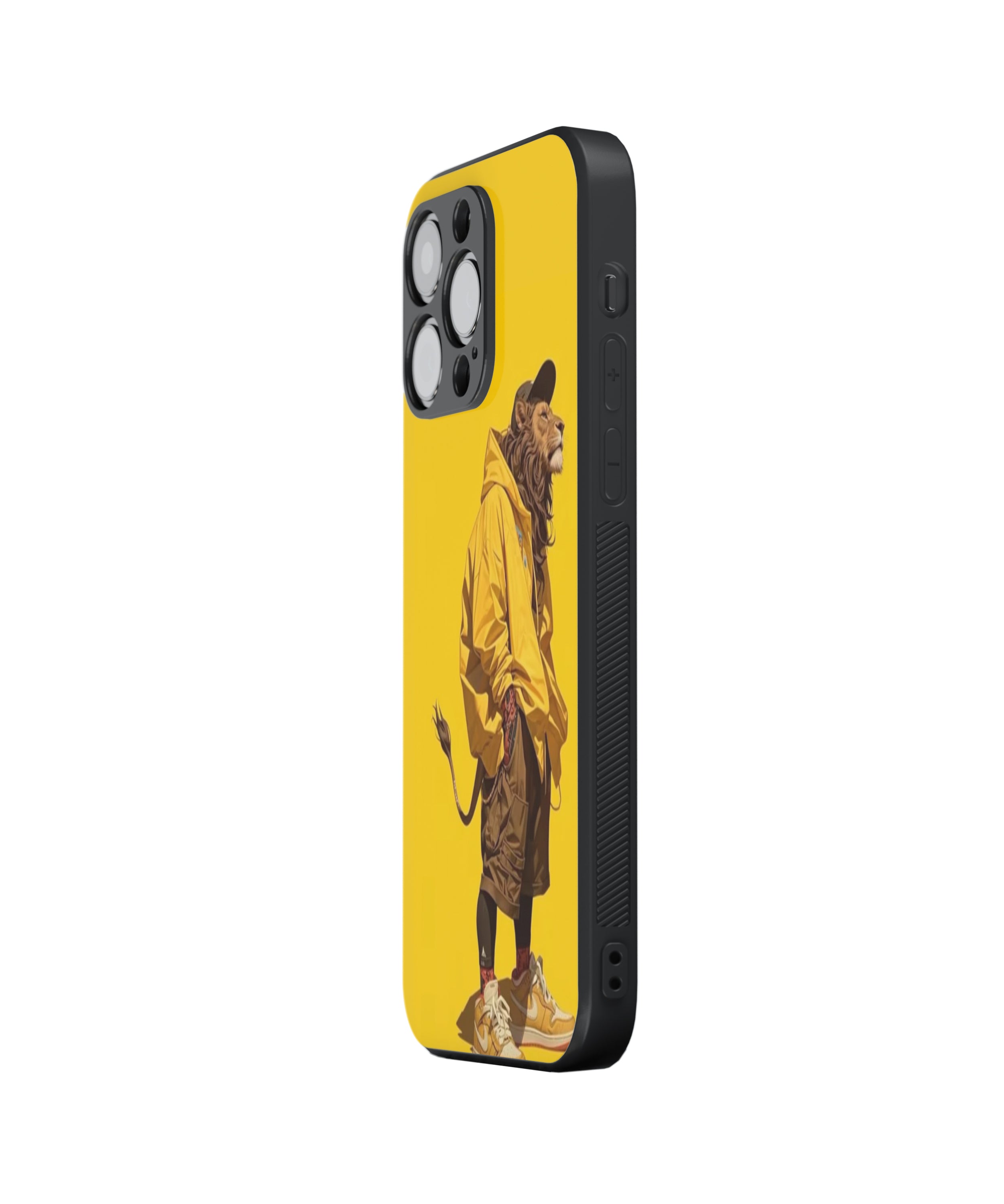 Lion Hybrid Metal TPU Case