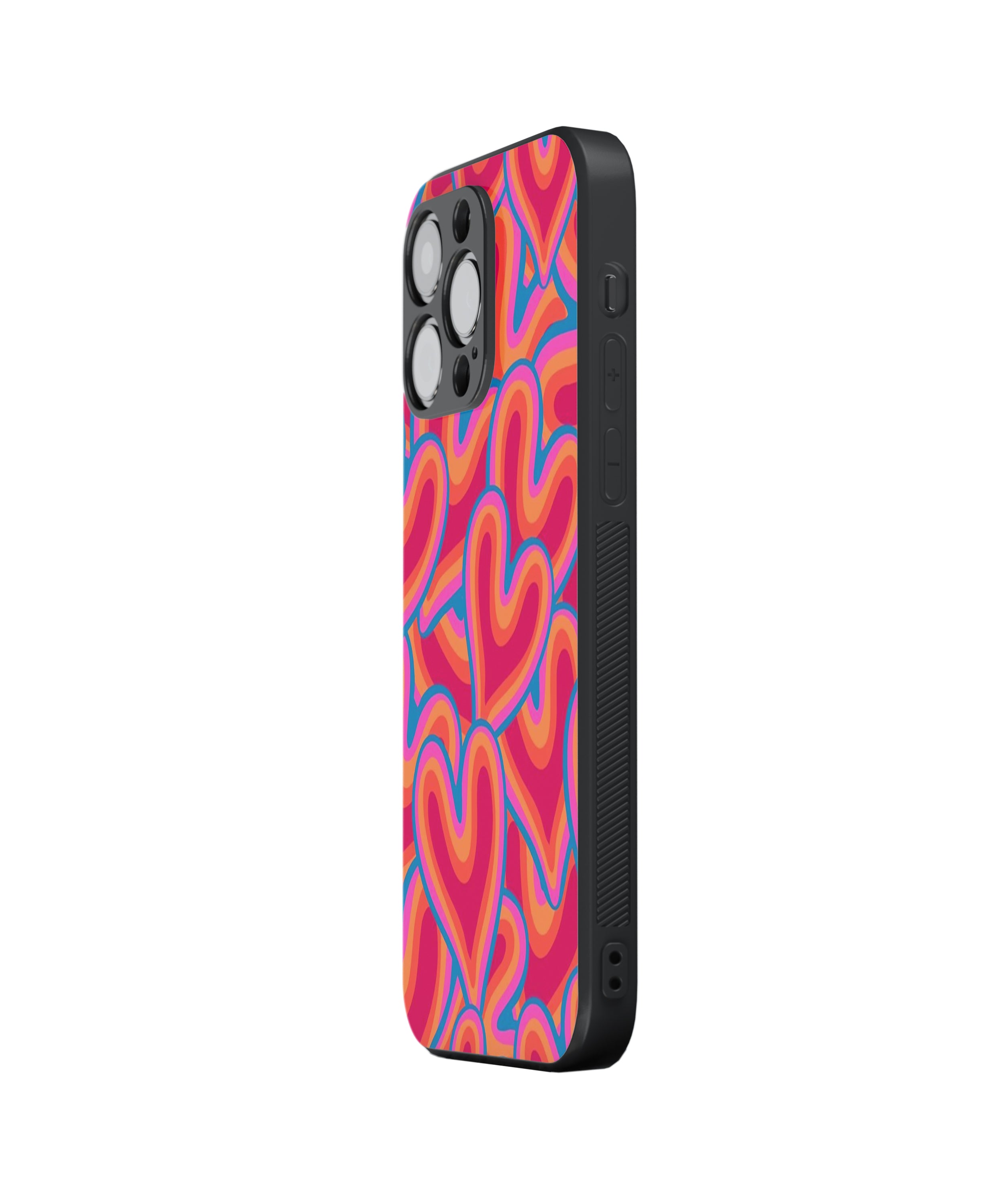 Red Heart Hybrid Metal TPU Case