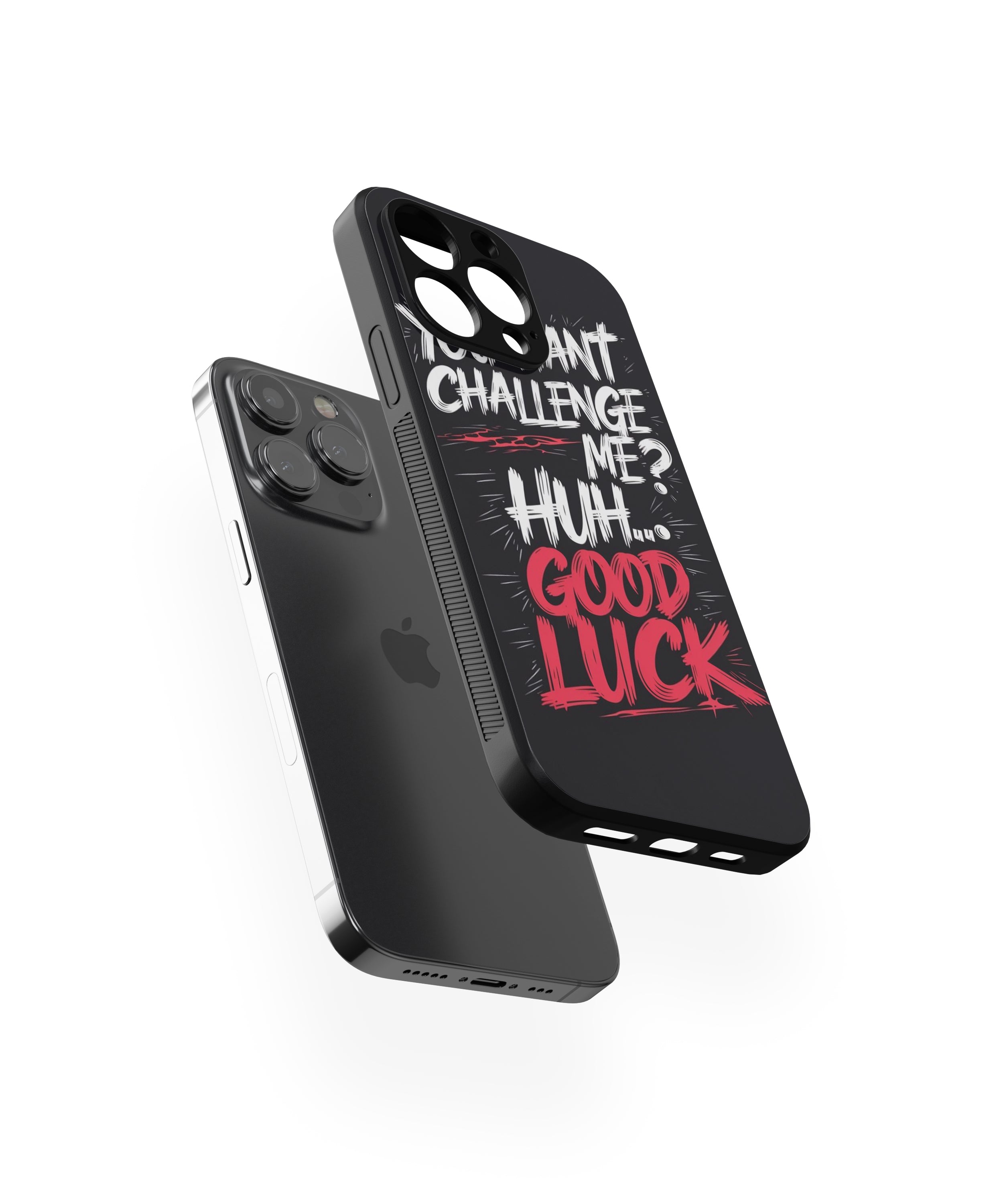 Huh Good Luck Hybrid Metal TPU Case