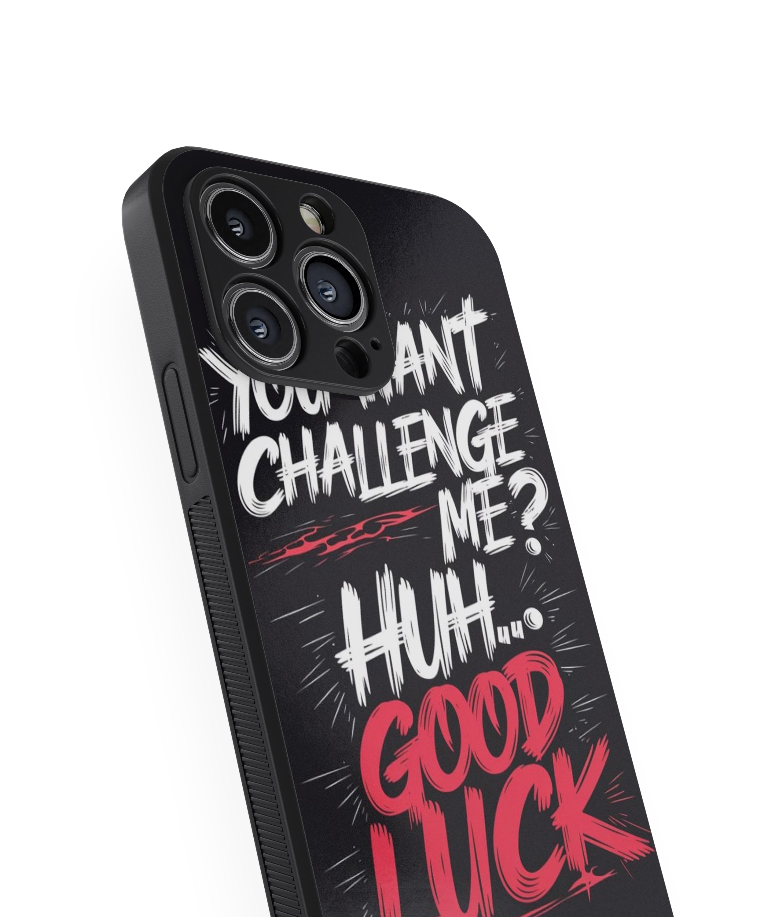 Huh Good Luck Hybrid Metal TPU Case